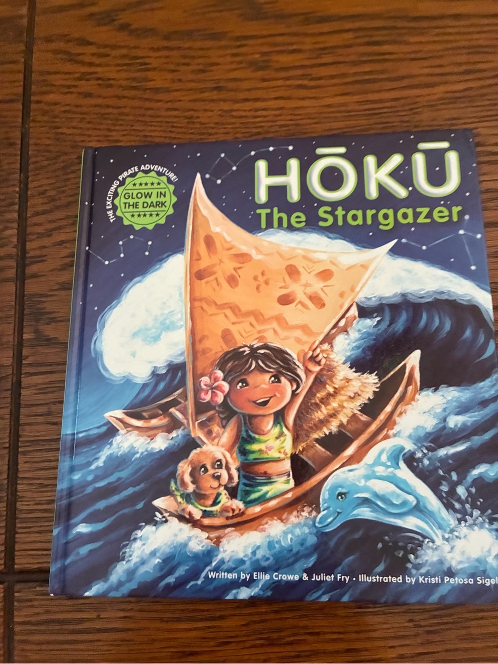 HŌKŪ The Stargazer - Kids' Picture Book (Blue)